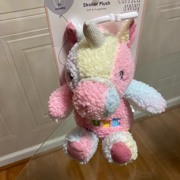 Carried Away By Stepping Stones Soft Plush Beautiful Bunny Toy 12” Multicolor - Picture 5 of 8